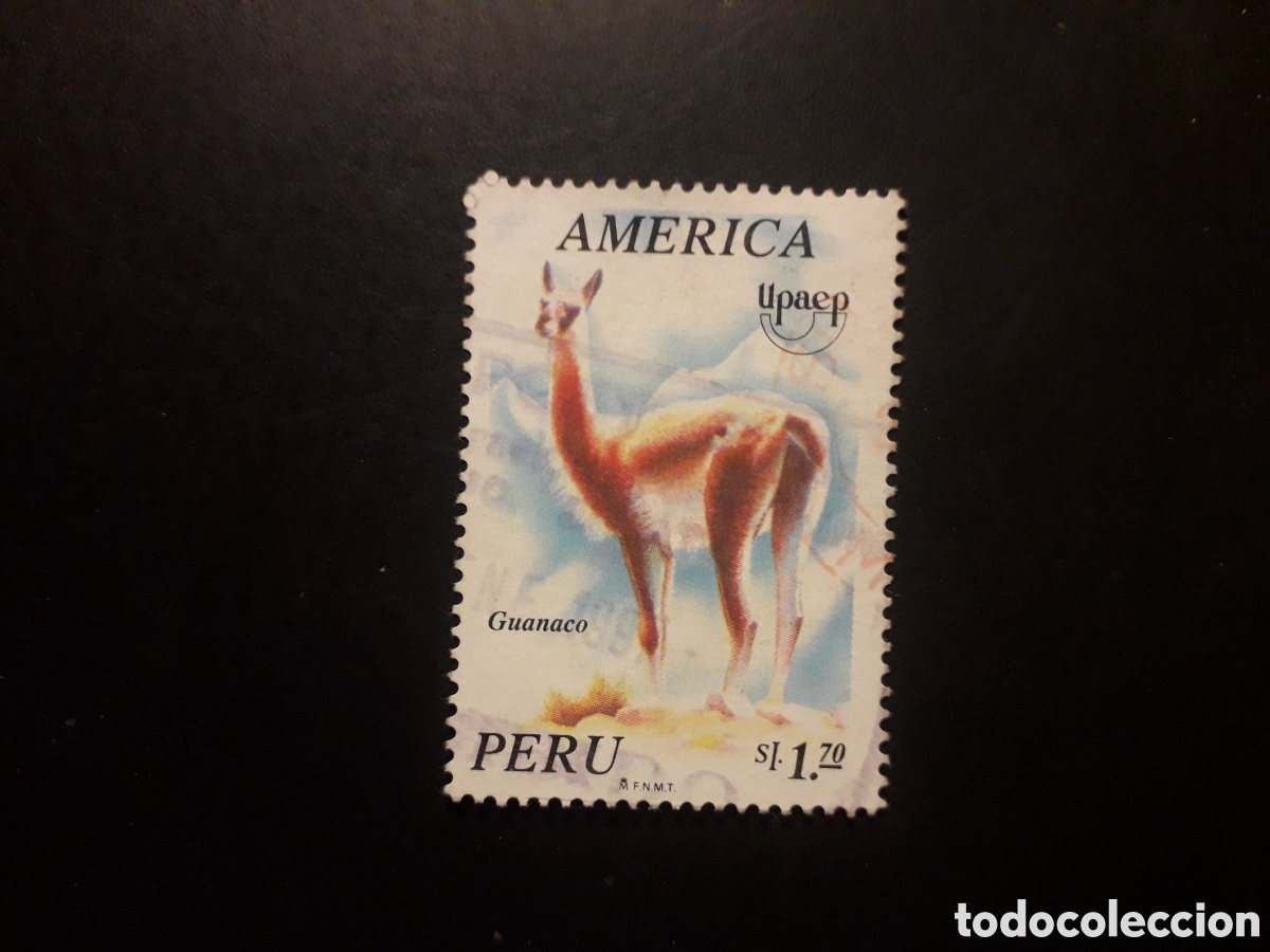 Sellos: PER&Uacute;, YVERT 1053 SERIE COMPLETA USADA 1995 AM&Eacute;RICA UPAEP FAUNA GUAMACO PEDIDO M&Iacute;NIMO 3&euro;