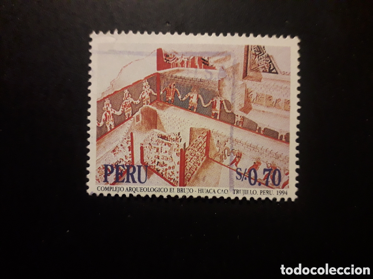 Sellos: PER&Uacute;, YVERT 1023 SERIE COMPLETA USADA 1994 ARQUEOLOG&Iacute;A PEDIDO M&Iacute;NIMO 3&euro;