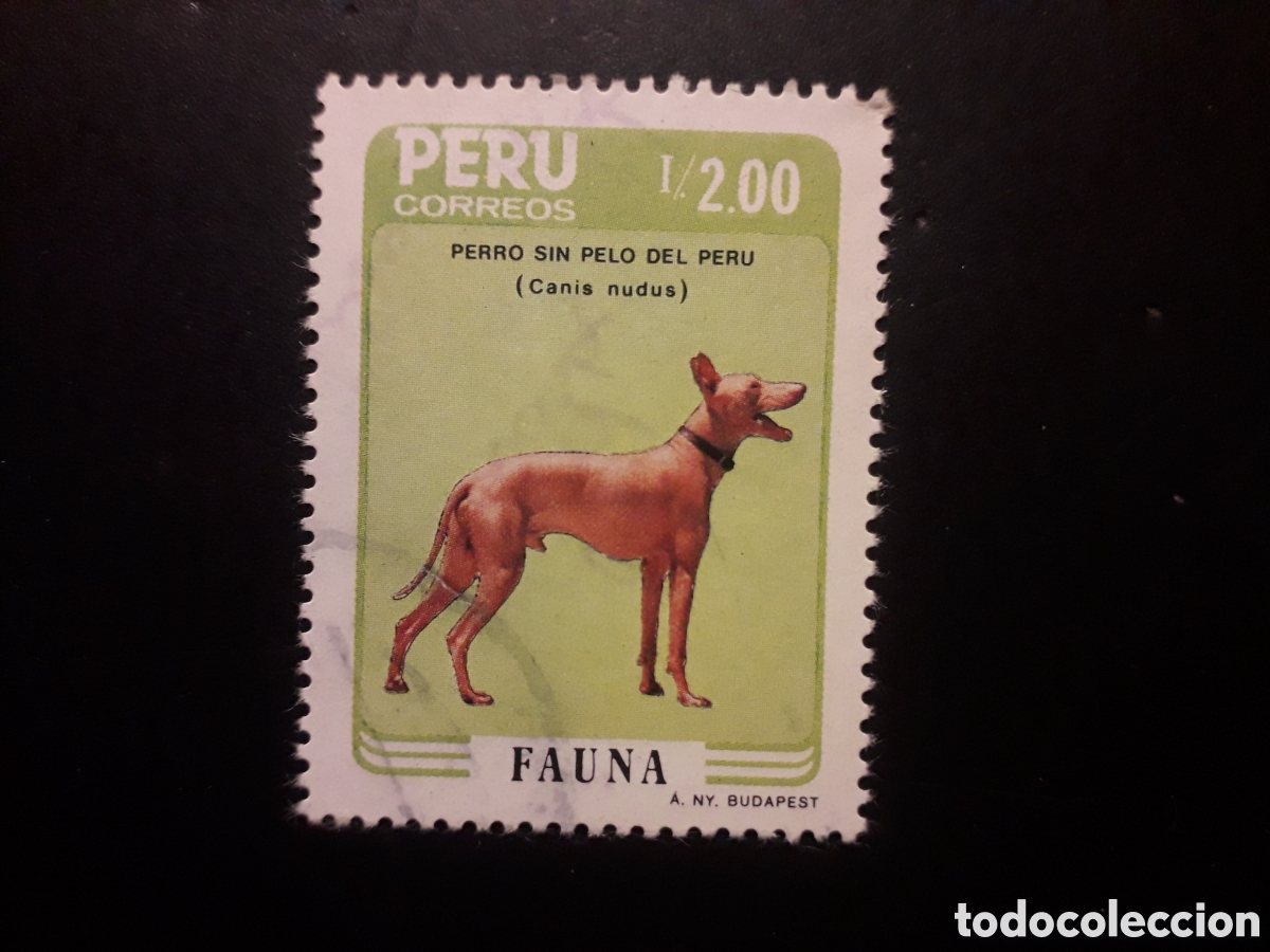 Sellos: PER&Uacute;, YVERT 843 SERIE COMPLETA USADA 1986 FAUNA PERROS PEDIDO M&Iacute;NIMO 3&euro;