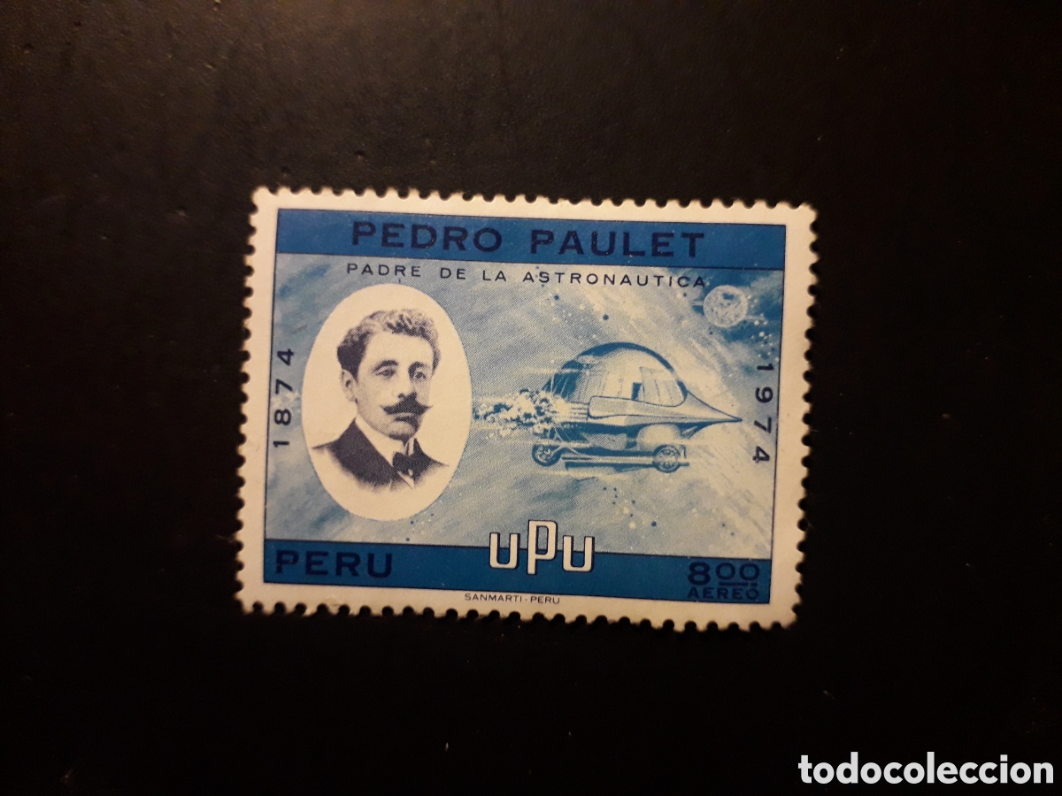 Sellos: PER&Uacute; YVERT A 396 SERIE COMPLETA USADA 1974 UPU, UNI&Oacute;N POSTAL UNIVERSAL PEDRO PAULET PEDIDO M&Iacute;NIMO 3&euro;