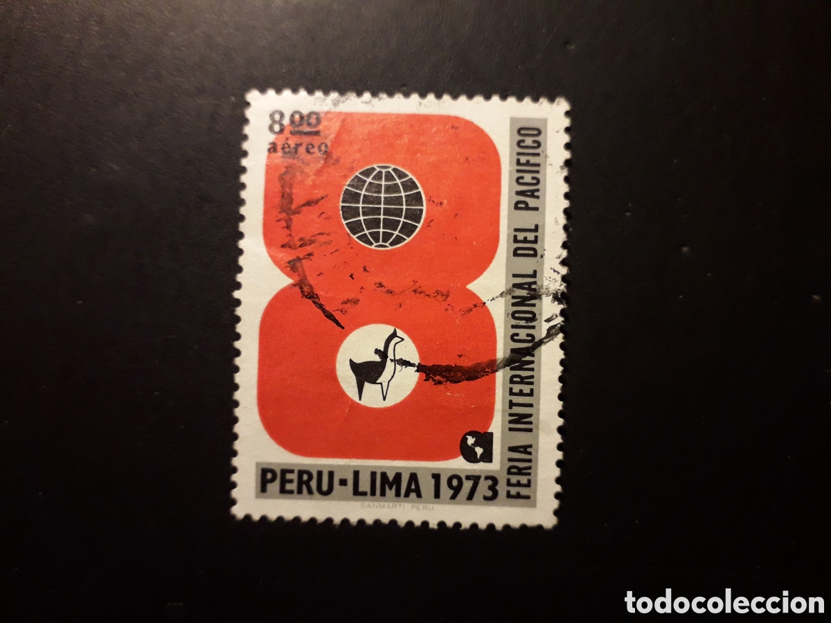Sellos: PER&Uacute; YVERT A 361 SERIE COMPLETA USADA 1973 FERIA DEL PAC&Iacute;FICO PEDIDO M&Iacute;NIMO 3&euro;