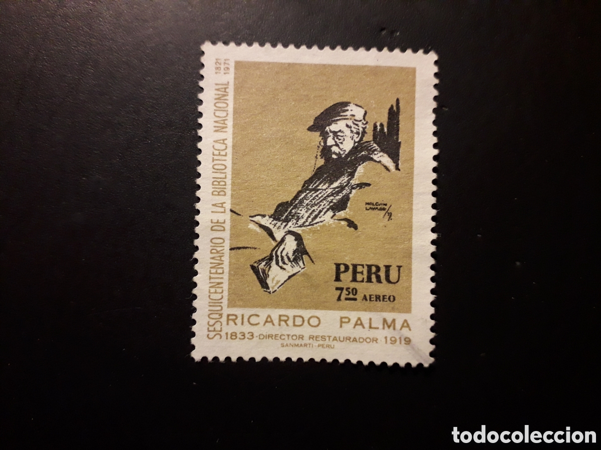 Sellos: PER&Uacute; YVERT A 311 SERIE COMPLETA USADA 1971 BIBLIOTECA NACIONAL PEDIDO M&Iacute;NIMO 3&euro;