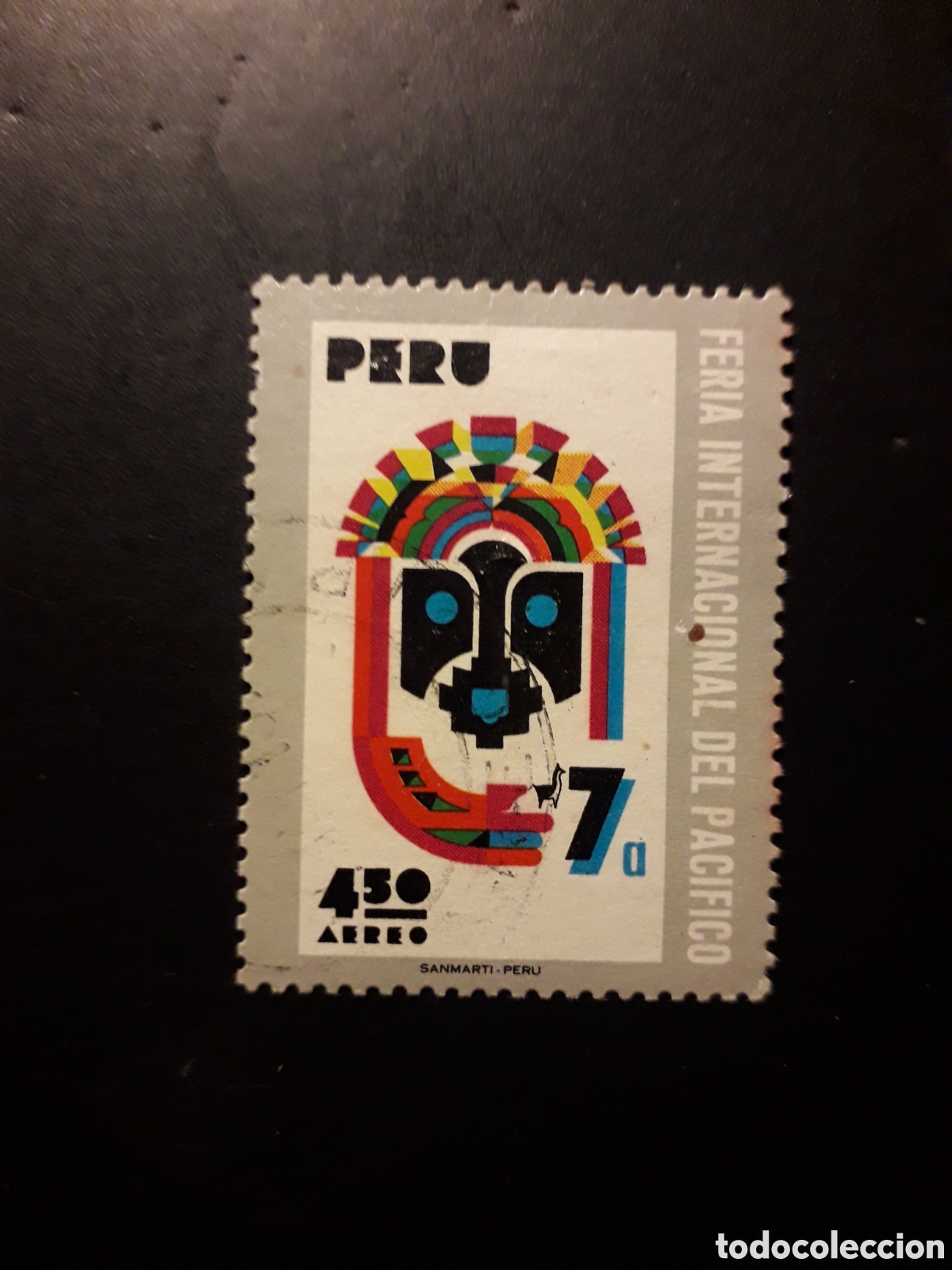 Sellos: PER&Uacute; YVERT A 310 SERIE COMPLETA USADA 1971 FERIA DEL PAC&Iacute;FICO PEDIDO M&Iacute;NIMO 3&euro;