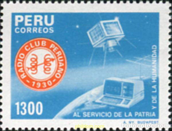 Sellos: 351367 MNH PERU 1985 AL SERVICIO DE LA PATRIA Y DE LA HUMANIDAD