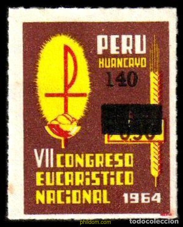 Sellos: 351308 MNH PERU 1982 VII CONGRESO EUCARISTICO NACIONAL