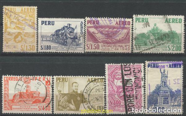 Sellos: 710330 USED PERU 1962 MOTIVOS VARIOS