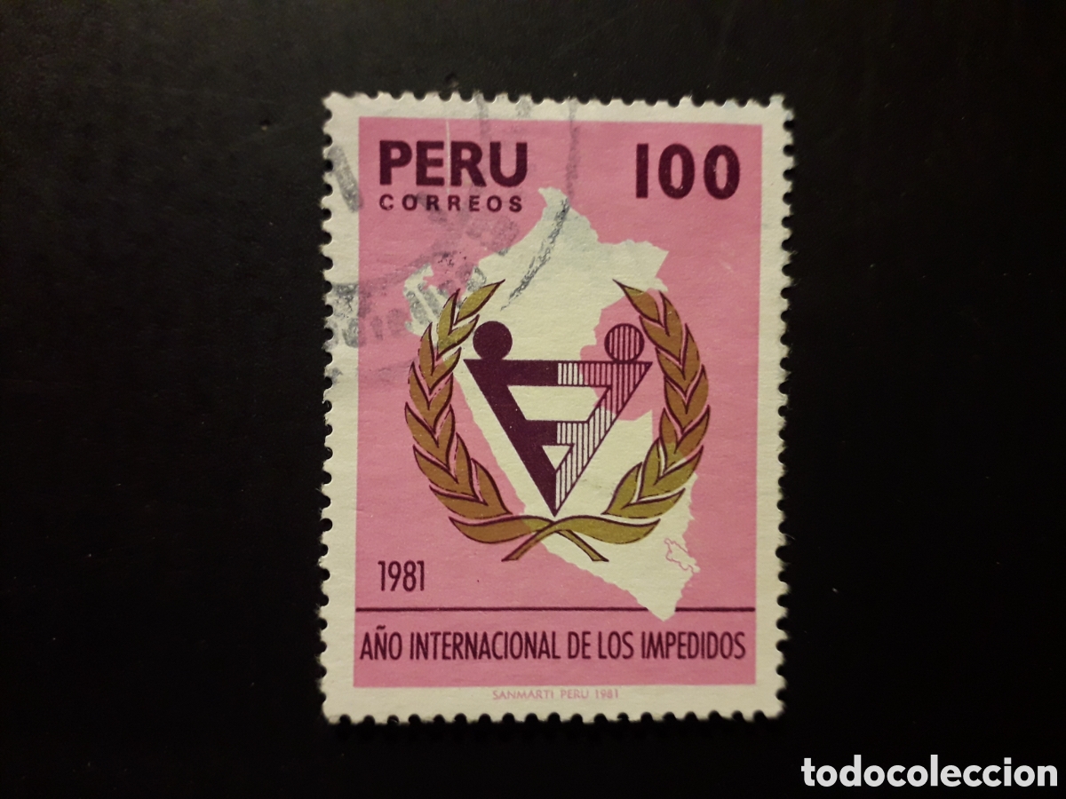 Sellos: PER&Uacute; YVERT 703 SERIE COMPLETA USADA 1981 A&Ntilde;O PERSONAS DISCAPACITADAS PEDIDO M&Iacute;NIMO 3&euro;