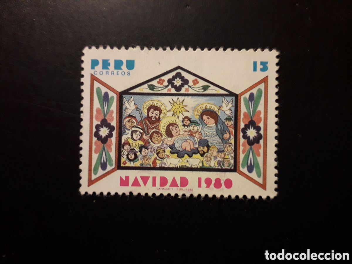 Sellos: PER&Uacute; YVERT 690 SERIE COMPLETA USADA 1980 NAVIDAD, BEL&Eacute;N PEDIDO M&Iacute;NIMO 3&euro;