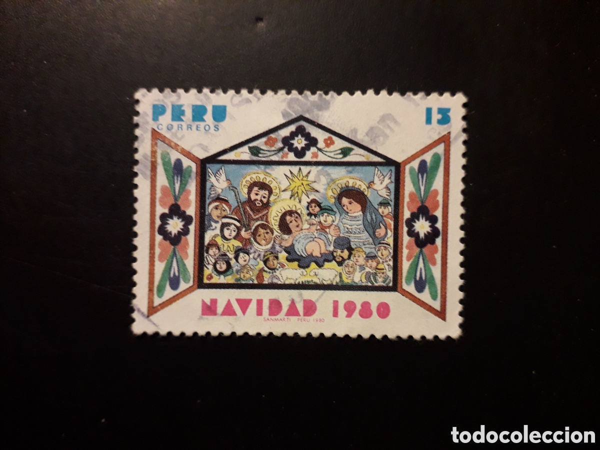 Sellos: PER&Uacute; YVERT 690 SERIE COMPLETA USADA 1980 NAVIDAD, BEL&Eacute;N PEDIDO M&Iacute;NIMO 3&euro;