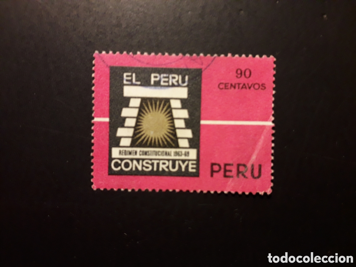 Sellos: PER&Uacute; YVERT 483 SERIE COMPLETA USADA 1967 R&Eacute;GIMEN CONSTITUCIONAL M&Iacute;NIMO 3&euro;