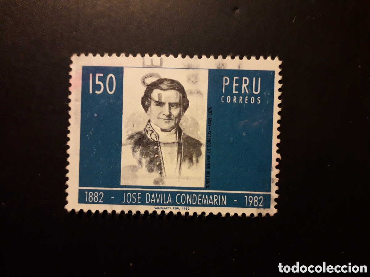 Sellos: PER&Uacute; YVERT 738 SELLO SUELTO USADO 1982 PERSONAJES PEDIDO M&Iacute;NIMO 3&euro;