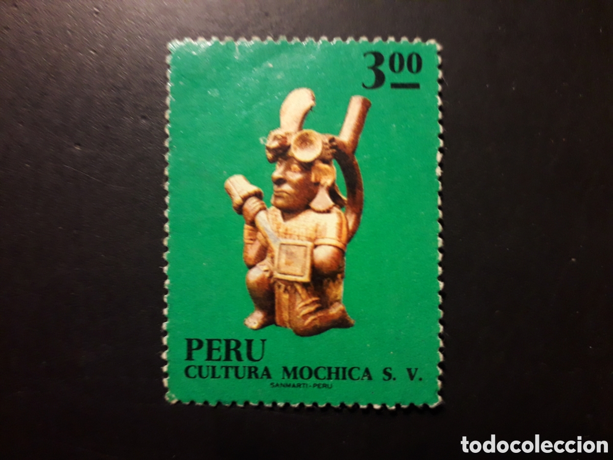 Sellos: PER&Uacute; YVERT 567 SELLO SUELTO USADO 1972 CER&Aacute;MICA CULTURA MOCHICA PEDIDO M&Iacute;NIMO 3&euro;