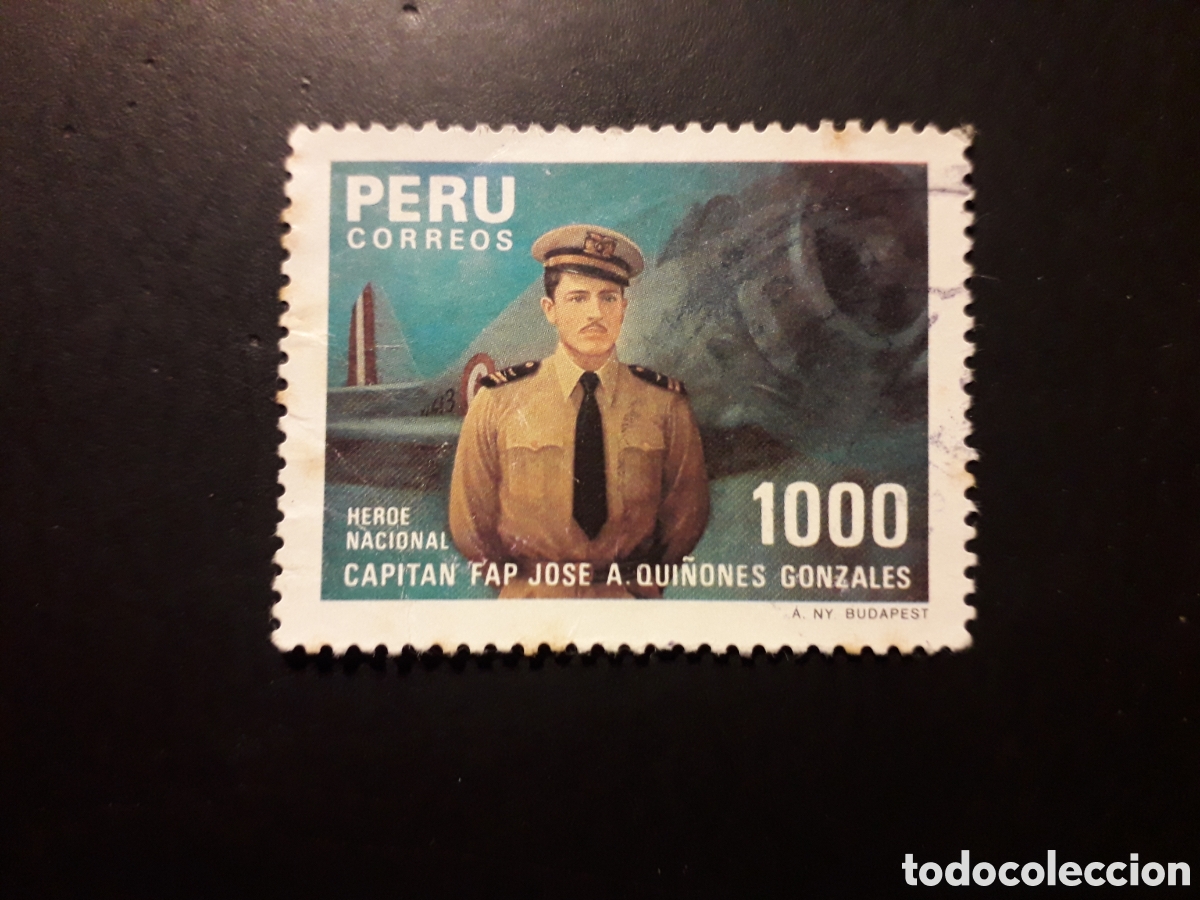 Sellos: PER&Uacute; YVERT 800 SERIE COMPLETA USADA 1985 J A QUI&Ntilde;ONES GONZ&Aacute;LEZ, H&Eacute;ROE NACIONAL PEDIDO M&Iacute;NIMO 3&euro;