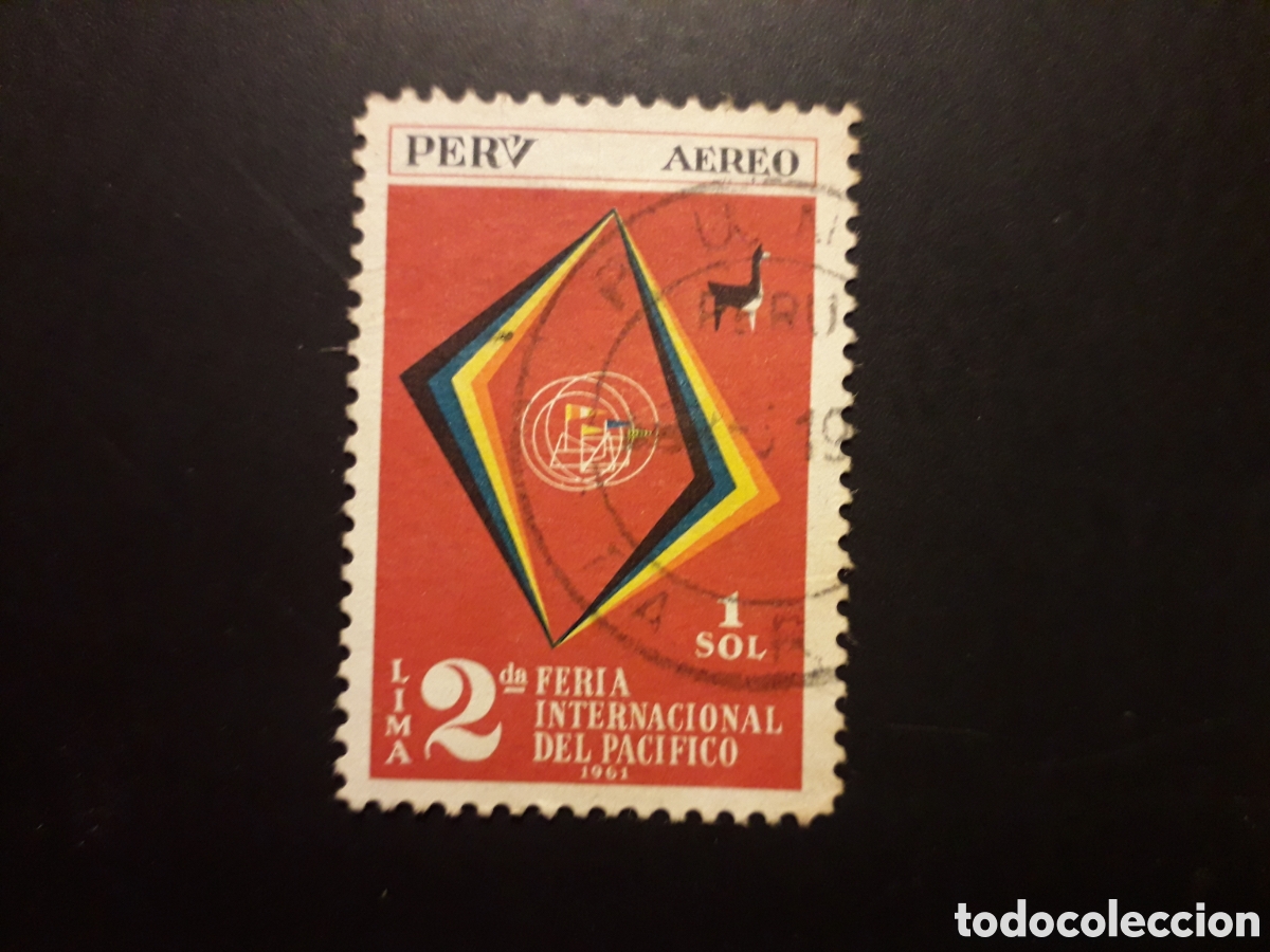 Sellos: PER&Uacute; YVERT A 168 SERIE COMPLETA USADA 1961 FERIA INTERNACIONAL DEL PAC&Iacute;FICO PEDIDO M&Iacute;NIMO 3&euro;