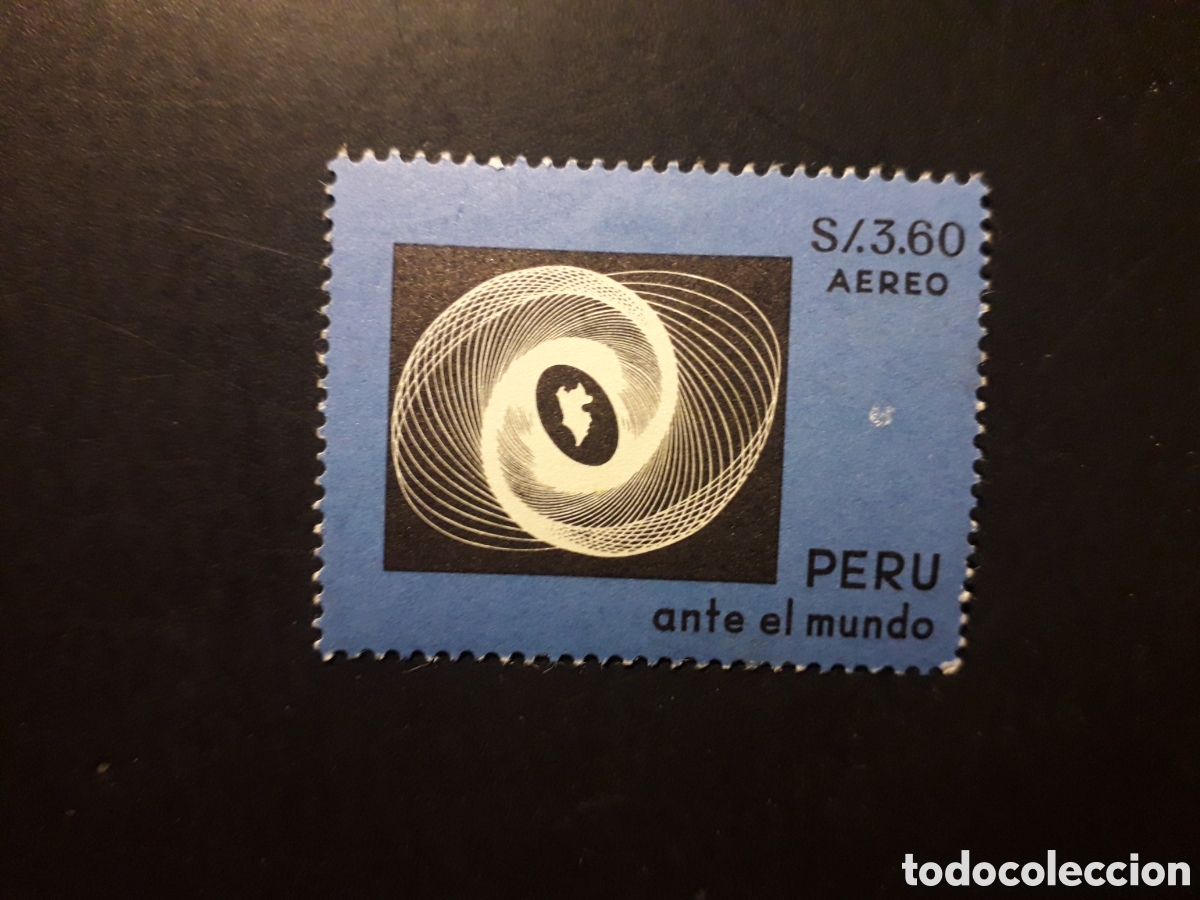 Sellos: PER&Uacute; YVERT A 208 SELLO SUELTO NUEVO CON CHARNELA 1967 PER&Uacute; ANTE EL MUNDO PEDIDO M&Iacute;NIMO 3&euro;