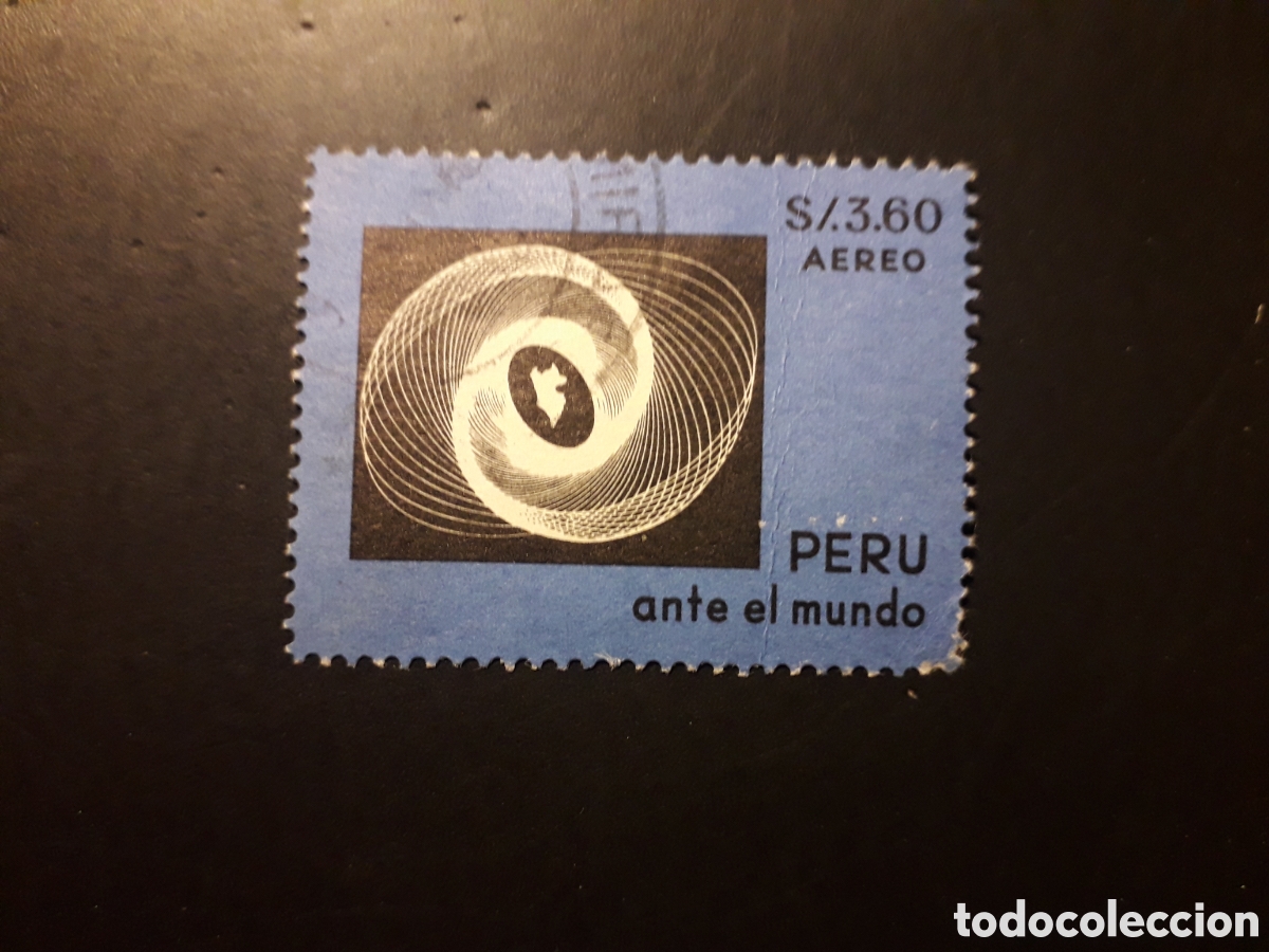 Sellos: PER&Uacute; YVERT A 208 SELLO SUELTO USADO 1967 PER&Uacute; ANTE EL MUNDO PEDIDO M&Iacute;NIMO 3&euro;