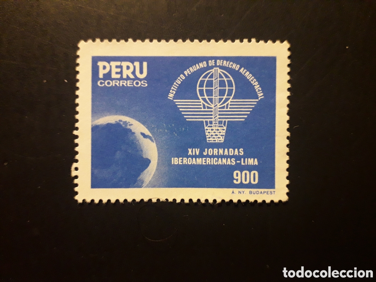 Sellos: PER&Uacute; YVERT 802 SERIE COMPLETA USADA 1985 NAVEGACI&Oacute;N A&Eacute;REA Y AEROESPACIAL PEDIDO M&Iacute;NIMO 3&euro;