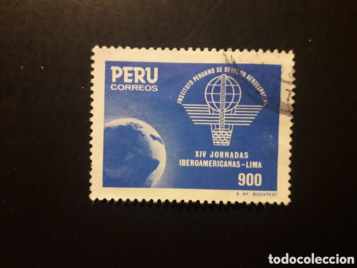 Sellos: PER&Uacute; YVERT 802 SERIE COMPLETA USADA 1985 NAVEGACI&Oacute;N A&Eacute;REA Y AEROESPACIAL PEDIDO M&Iacute;NIMO 3&euro;