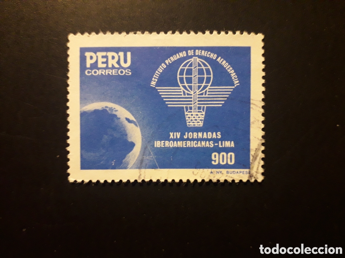 Sellos: PER&Uacute; YVERT 802 SERIE COMPLETA USADA 1985 NAVEGACI&Oacute;N A&Eacute;REA Y AEROESPACIAL PEDIDO M&Iacute;NIMO 3&euro;