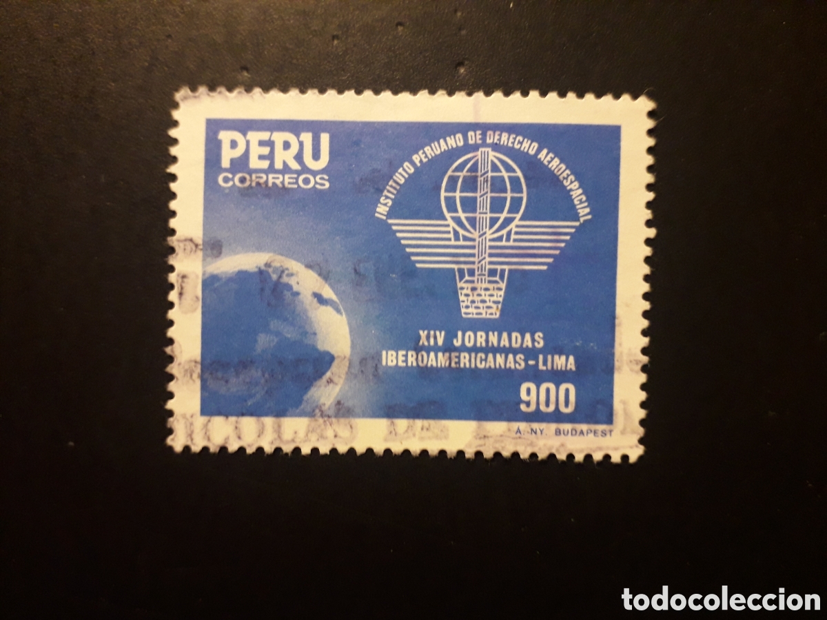 Sellos: PER&Uacute; YVERT 802 SERIE COMPLETA USADA 1985 NAVEGACI&Oacute;N A&Eacute;REA Y AEROESPACIAL PEDIDO M&Iacute;NIMO 3&euro;