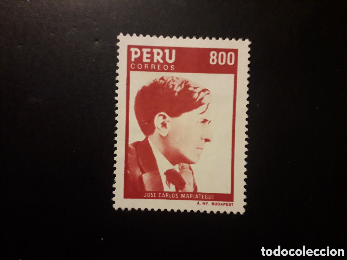 Sellos: PER&Uacute; YVERT 799 SERIE COMPLETA USADA 1985 JOS&Eacute; CARLOS MARIATEGUI, LITERATURA PEDIDO M&Iacute;NIMO 3&euro;