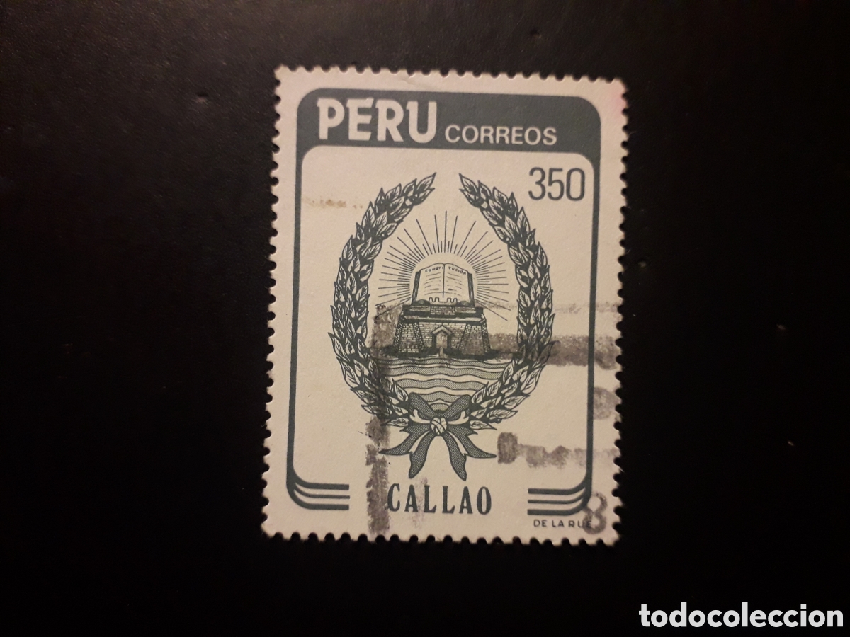 Sellos: PER&Uacute; YVERT 774 SERIE COMPLETA USADA 1984 ESCUDO DE CALLAO PEDIDO M&Iacute;NIMO 3&euro;
