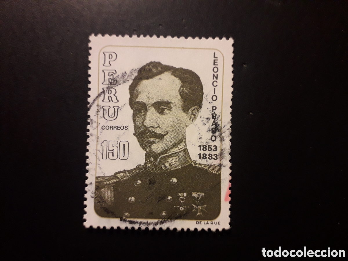 Sellos: PER&Uacute; YVERT 768 SERIE COMPLETA USADA 1984 GENERAL LEONCIO PRADO PEDIDO M&Iacute;NIMO 3&euro;