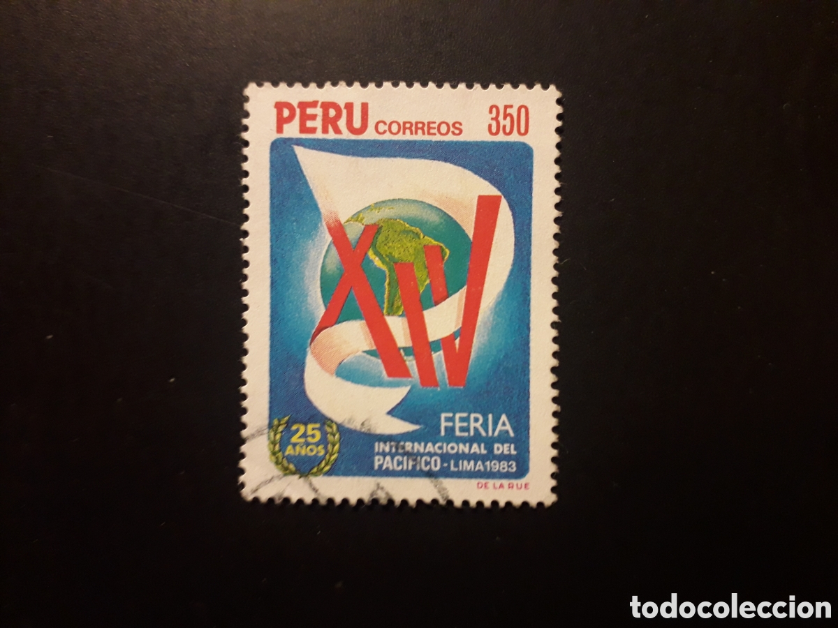Sellos: PER&Uacute; YVERT 766 SERIE COMPLETA USADA 1984 FERIA DEL PAC&Iacute;FICO PEDIDO M&Iacute;NIMO 3&euro;