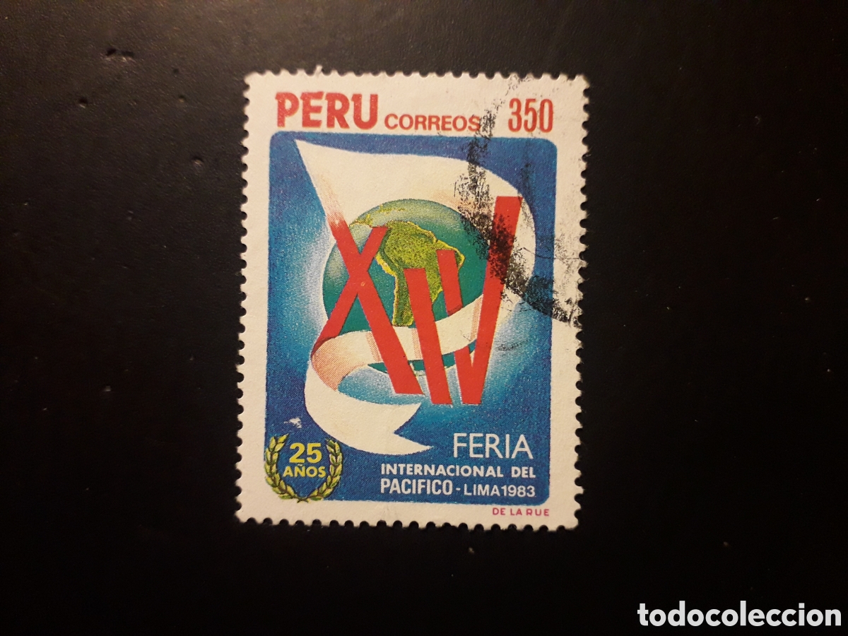Sellos: PER&Uacute; YVERT 766 SERIE COMPLETA USADA 1984 FERIA DEL PAC&Iacute;FICO PEDIDO M&Iacute;NIMO 3&euro;