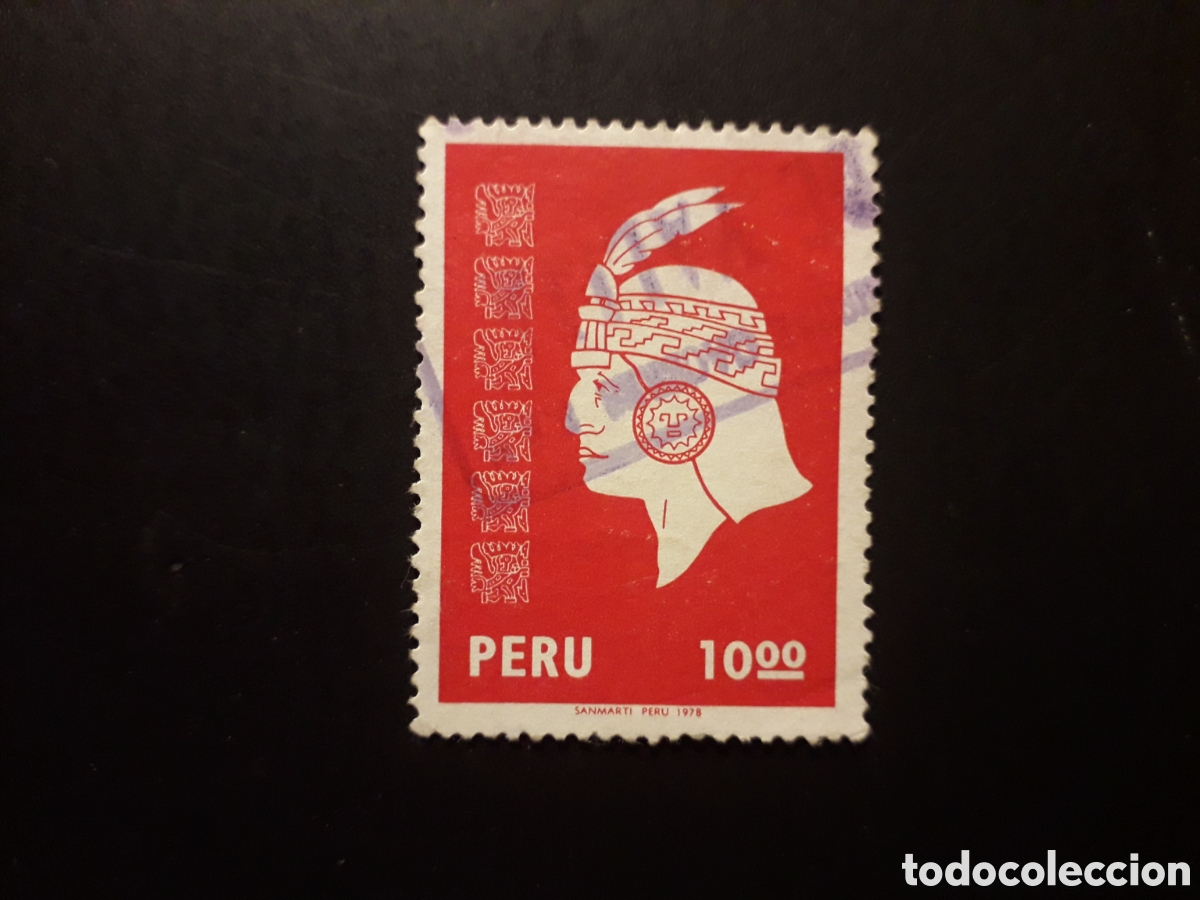 Sellos: PER&Uacute; YVERT 629 SELLO SUELTO USADO 1978 SERIE B&Aacute;SICA, INCA PEDIDO M&Iacute;NIMO 3&euro;