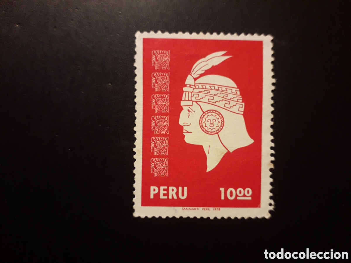 Sellos: PER&Uacute; YVERT 629 SELLO SUELTO USADO 1978 SERIE B&Aacute;SICA, INCA PEDIDO M&Iacute;NIMO 3&euro;