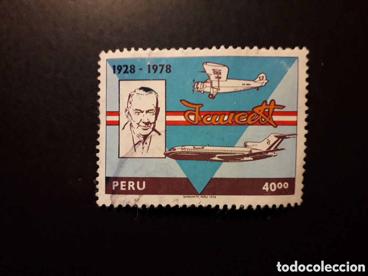 Sellos: PER&Uacute; YVERT 634 SERIE COMPLETA USADA 1978 AVIACI&Oacute;N CIVIL, AVIONES PEDIDO M&Iacute;NIMO 3&euro;