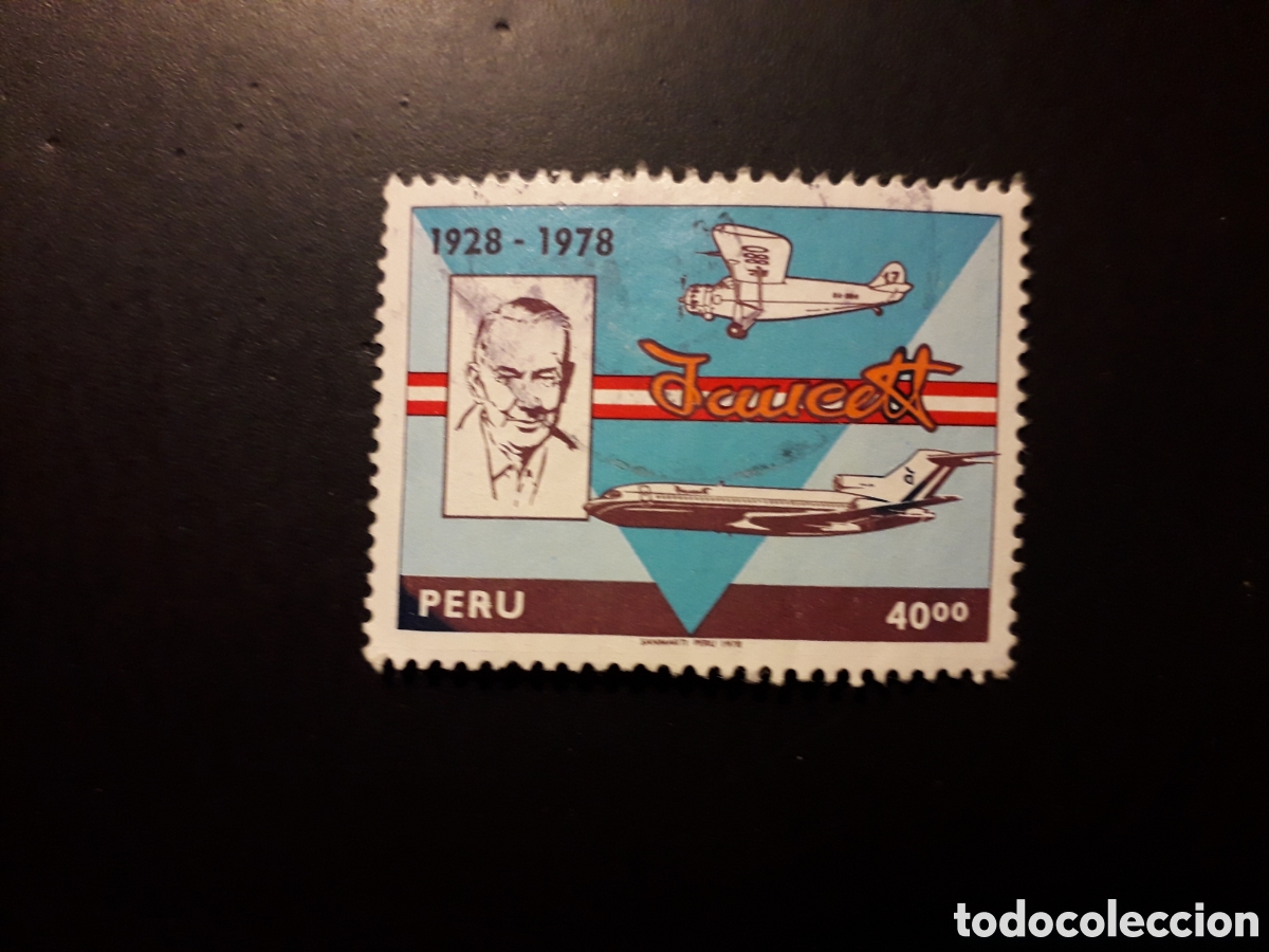 Sellos: PER&Uacute; YVERT 634 SERIE COMPLETA USADA 1978 AVIACI&Oacute;N CIVIL, AVIONES PEDIDO M&Iacute;NIMO 3&euro;