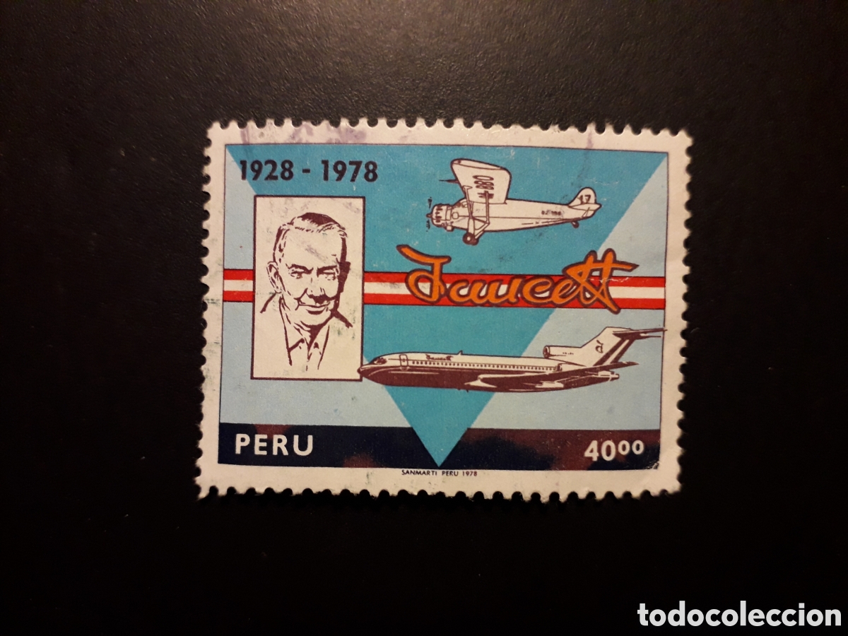 Sellos: PER&Uacute; YVERT 634 SERIE COMPLETA USADA 1978 AVIACI&Oacute;N CIVIL, AVIONES PEDIDO M&Iacute;NIMO 3&euro;