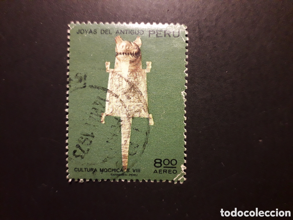 Sellos: PER&Uacute; YVERT A 339 SELLO SUELTO USADO 1973 JOYAS DEL ANTIGUO PER&Uacute; PEDIDO M&Iacute;NIMO 3&euro;