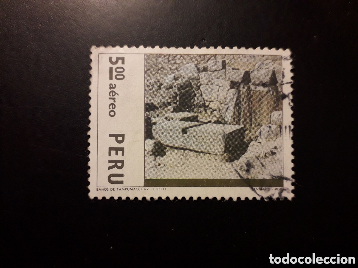 Sellos: PER&Uacute; YVERT A 371 SELLO SUELTO USADO 1974 TURISMO, MONUMENTOS PEDIDO M&Iacute;NIMO 3&euro;