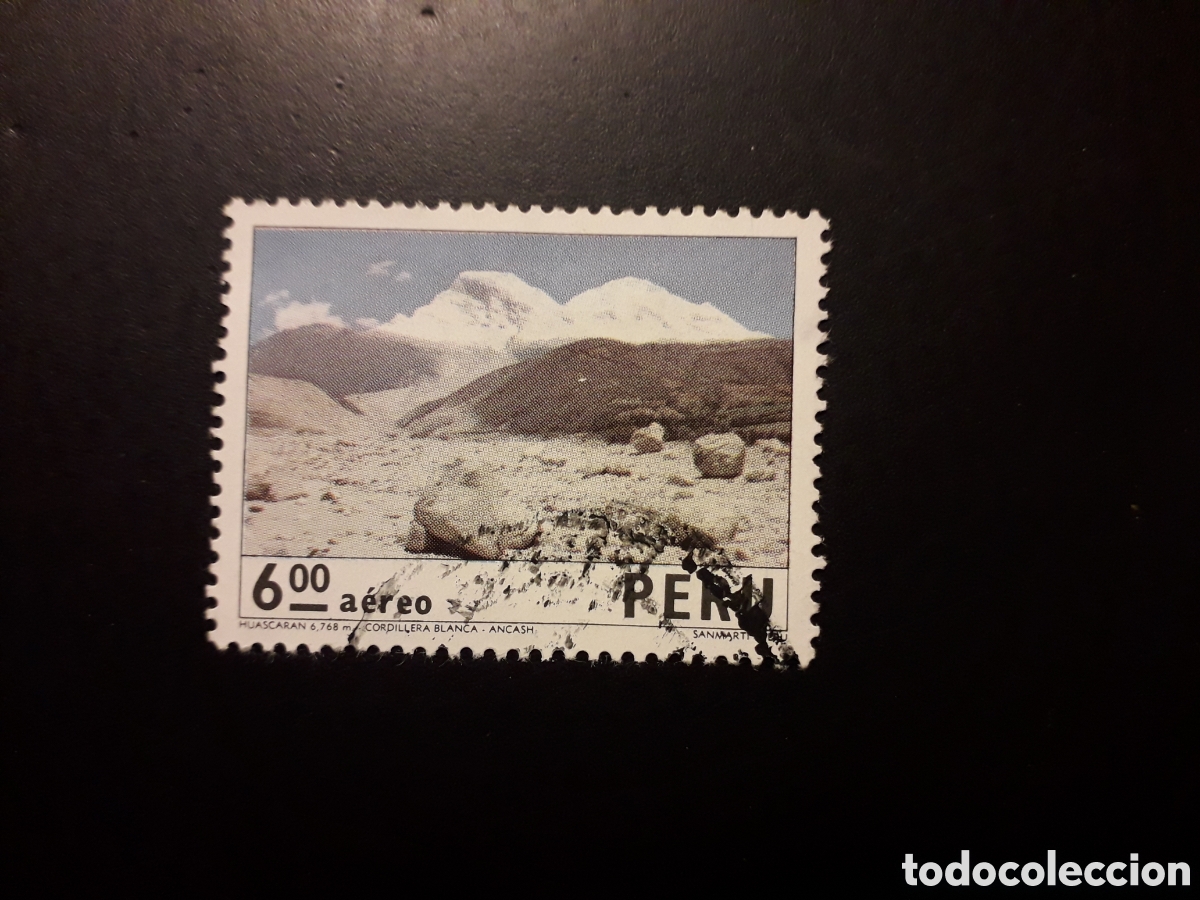 Sellos: PER&Uacute; YVERT A 381 SELLO SUELTO USADO 1974 TURISMO, PAISAJES, MONTA&Ntilde;AS PEDIDO M&Iacute;NIMO 3&euro;