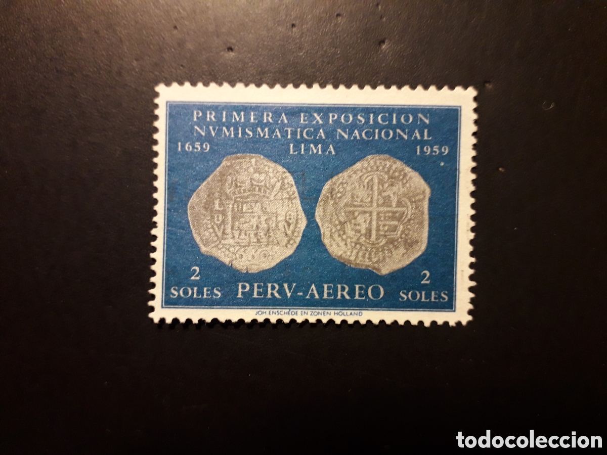 Sellos: PER&Uacute; YVERT A 161 SELLO SUELTO USADO 1961 NUMISM&Aacute;TICA, MONEDAS PEDIDO M&Iacute;NIMO 3&euro;