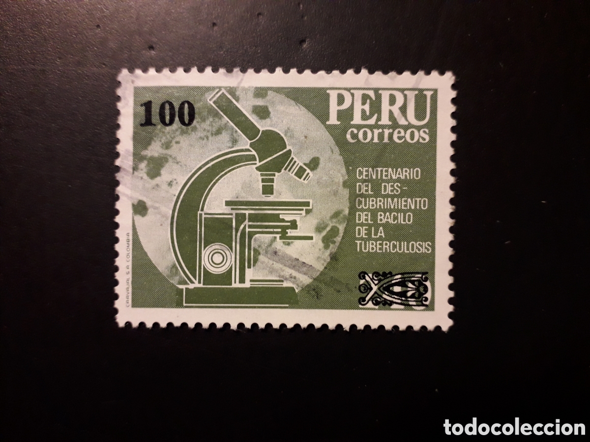 Sellos: PER&Uacute; YVERT 763 SERIE COMPLETA USADA 1983 SOBRECARGADO MEDICINA, TUBERCULOSIS PEDIDO M&Iacute;NIMO 3&euro;