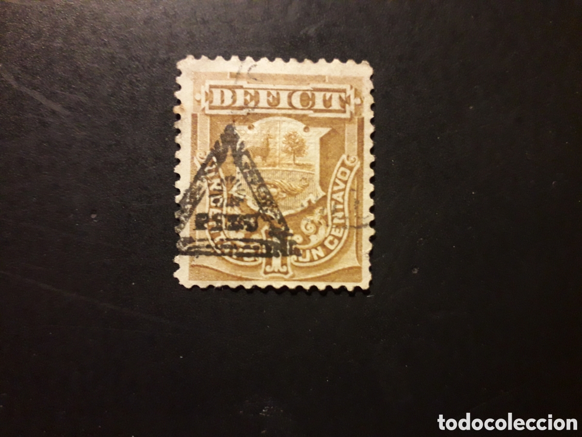 Sellos: PER&Uacute; YVERT TASAS 17 SELLO SUELTO NUEVO CON CHARNELA 1883 ESCUDO Y LLAMA PEDIDO M&Iacute;NIMO 3&euro;
