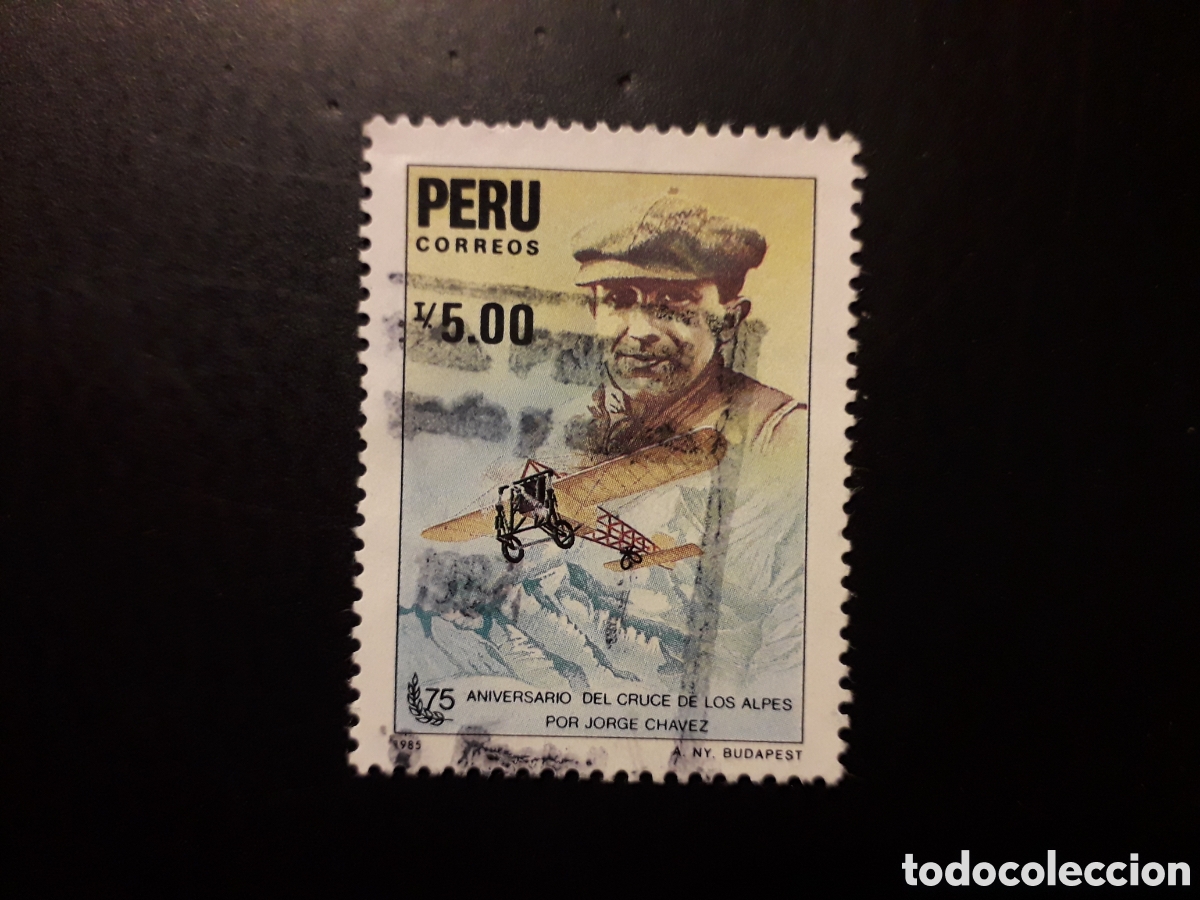Sellos: PER&Uacute; YVERT 840 SERIE COMPLETA USADA 1986 AVIONES, AVIACI&Oacute;N PEDIDO M&Iacute;NIMO 3&euro;