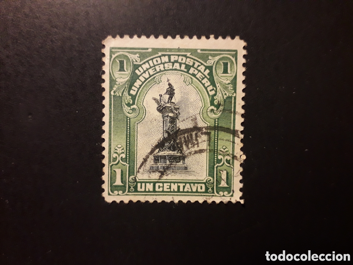 Sellos: PER&Uacute; YVERT 133 SELLO SUELTO USADO 1907 BOLOGNESI PEDIDO M&Iacute;NIMO 3&euro;