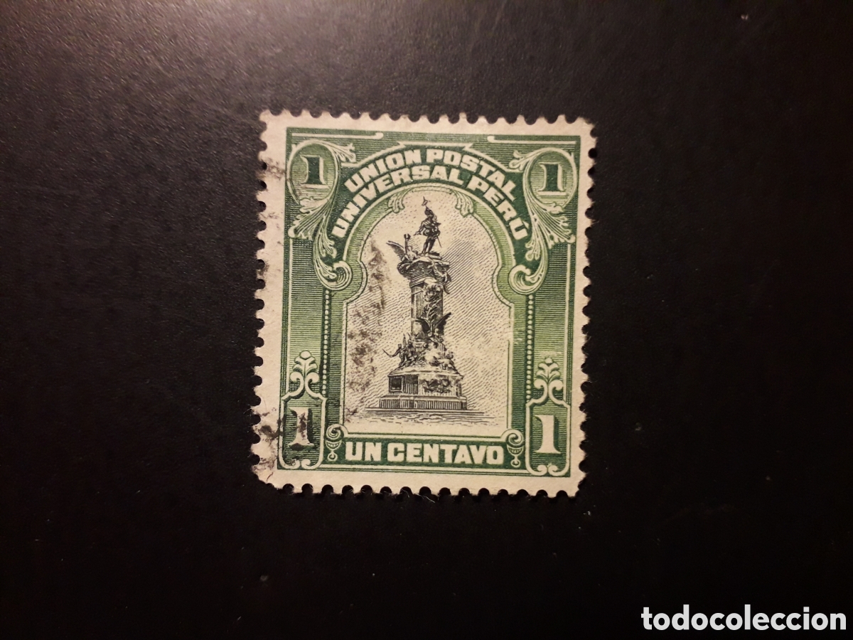 Sellos: PER&Uacute; YVERT 133 SELLO SUELTO USADO 1907 BOLOGNESI PEDIDO M&Iacute;NIMO 3&euro;