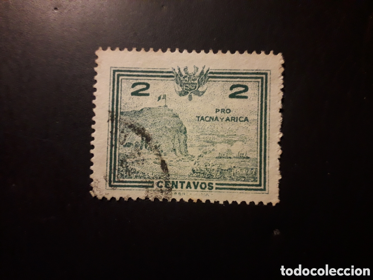 Sellos: PER&Uacute; YVERT 230 SELLO SUELTO USADO 1927-28 TACNA Y ARICA PEDIDO M&Iacute;NIMO 3&euro;