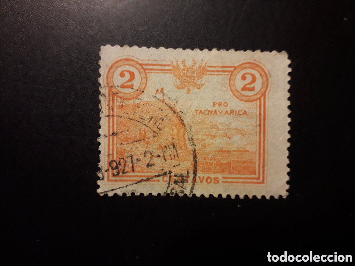 Sellos: PER&Uacute; YVERT 225 SERIE COMPLETA USADA 1926 TACNA Y ARICA PEDIDO M&Iacute;NIMO 3&euro;