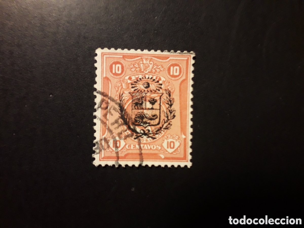 Sellos: PER&Uacute; YVERT 244 SELLO SUELTO USADO 1930 SOBRECARGADO PEDIDO M&Iacute;NIMO 3&euro;