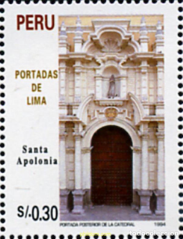 Sellos: 640678 MNH PERU 1995 PORTADAS DE LIMA