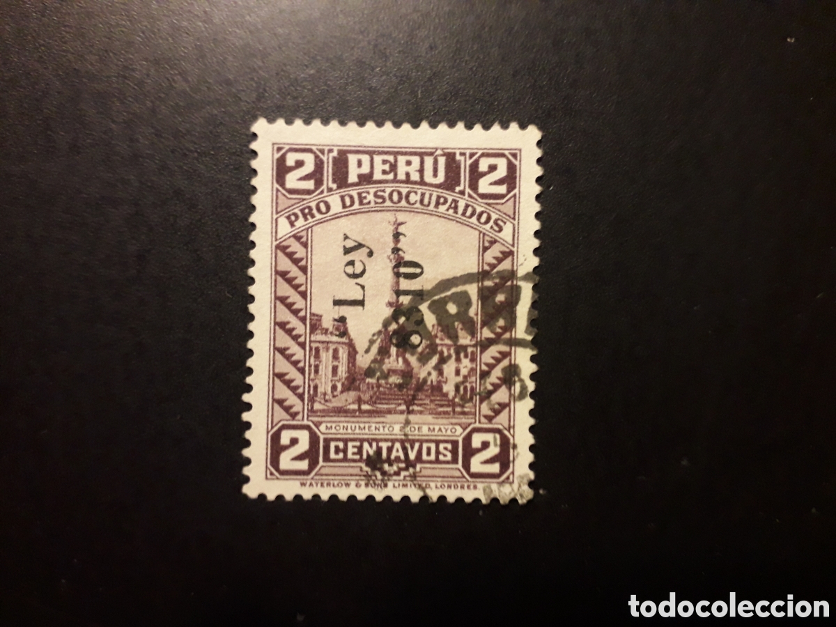 Sellos: PER&Uacute; YVERT 234 SERIE COMPLETA USADA 1936 PRO PARADOS, SOBRECARGADO PEDIDO M&Iacute;NIMO 3&euro;