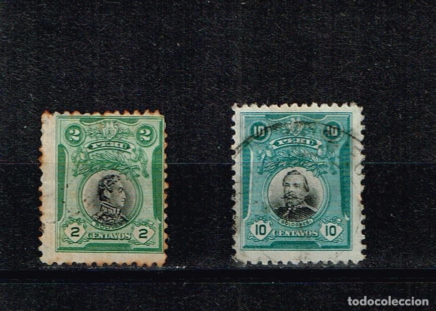 Briefmarken: Sellos Per&uacute; Usados Pareja