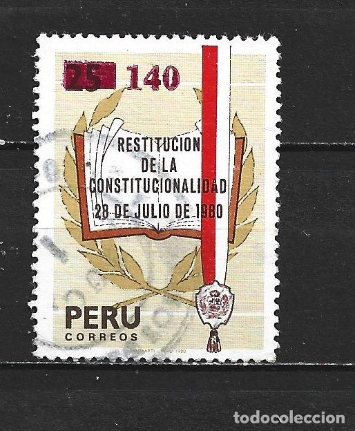 Sellos: PERU YVERT NUM. 702 USADO - Foto 1
